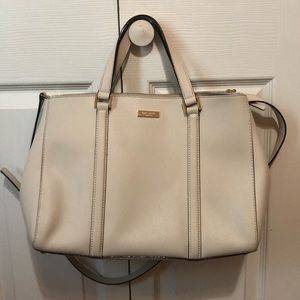 Kate spade cream handbag